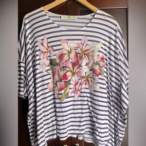 Stella McCartney oversized cropped tshirt